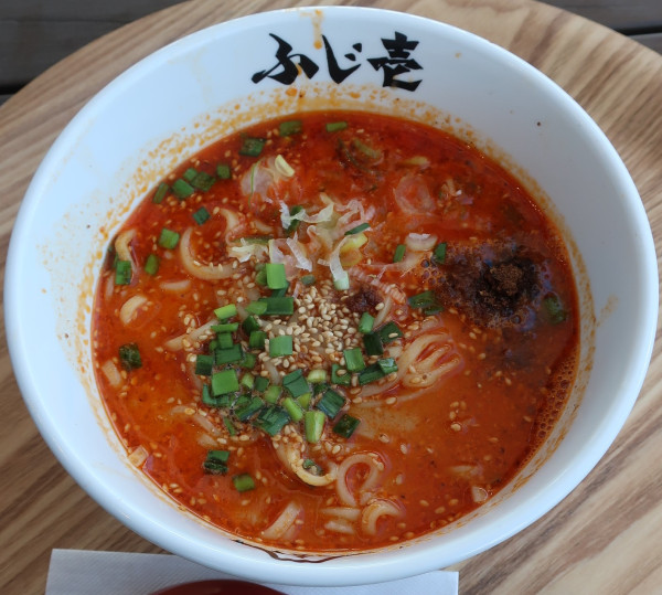 「白胡麻担担麵 1,100円」@らー麺 ふじ壱 御殿場プレミアム・アウトレットの写真