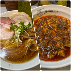 中華そば、麻婆豆腐