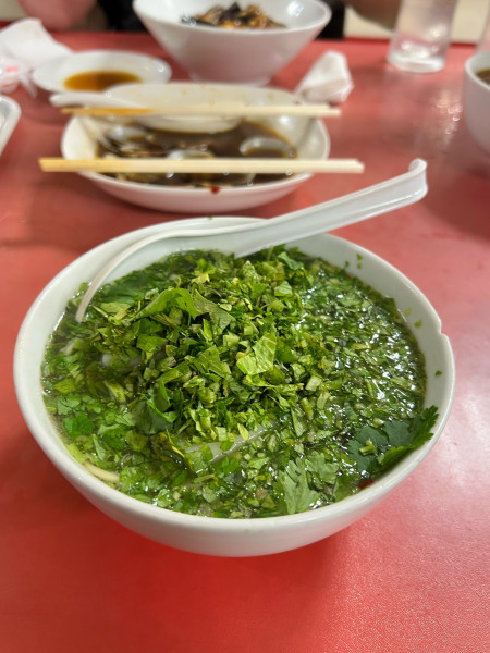 「ハーブ麺」@矢場味仙の写真