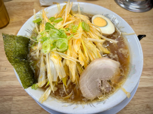 「ネギラーメン(890¥)」@らーめん 三水 つくば店の写真