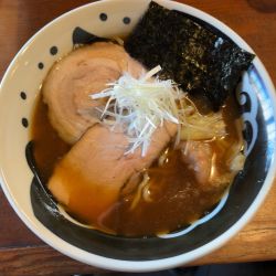 鶏煮干しラーメン(醤油)