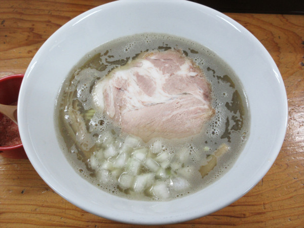 「煮干ラーメン（850円）」@めん処 り庵の写真