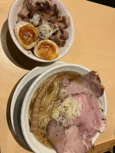 「貝ダシラーメン」@麺屋 聖 京都駅前店の写真