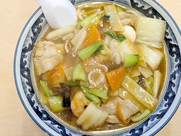 「広東麺」@手打拉麺 焼小龍包 京の華の写真