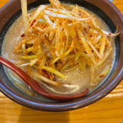 味噌ラーメン　辛ネギチャーシュー