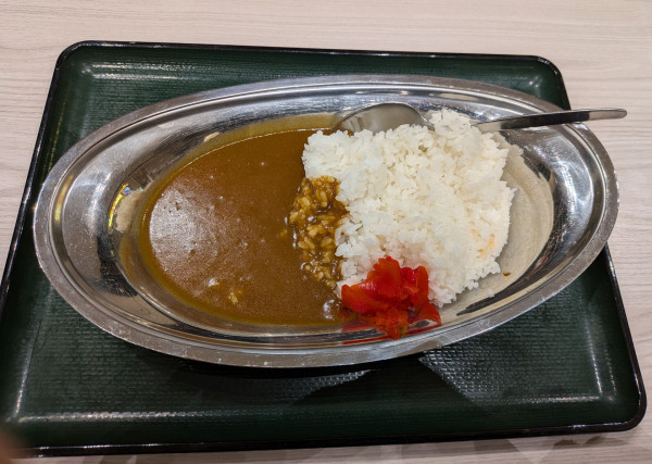 「カレーライス540円」@名代 箱根そば  イトーヨーカドー立場店の写真