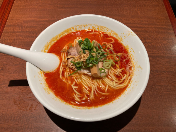 「辛鶏白湯そば」@鶏白湯 賚神の写真