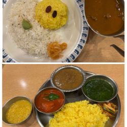 ラムスパイスカレー税込1730セットチキン税込1980