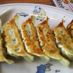 野沢菜ぎょうざ