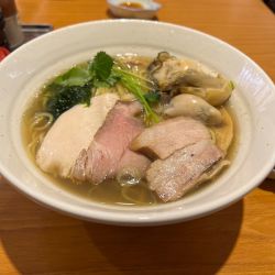 【期間限定】焼蟹と牡蠣らぁめん。