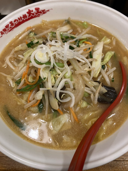 「味噌ラーメン　700円」@元祖 中華つけ麺 大王の写真