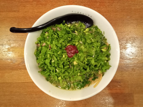 「ニラみそらーめん」@さっぽろ羅偉伝 高田馬場店の写真