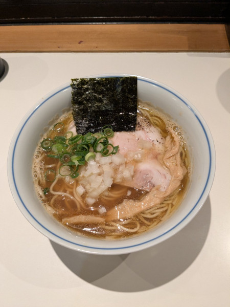 「煮干そば ヤガラVer.¥1500」@ロックンスリーの写真