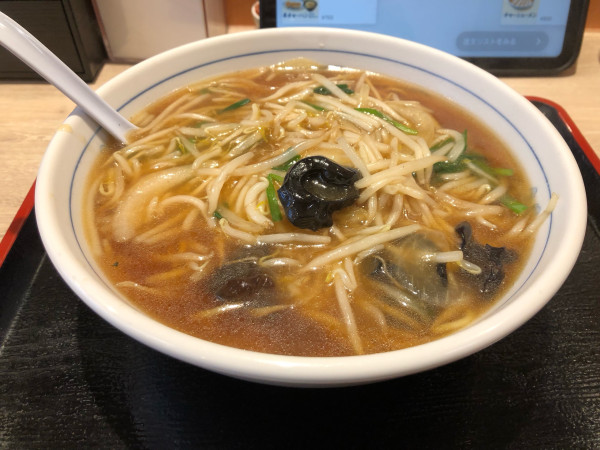 「もやしラーメン」@福しん 東長崎店の写真