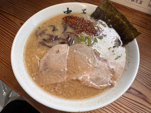 「ラーメン　750円」@中王ラーメンの写真