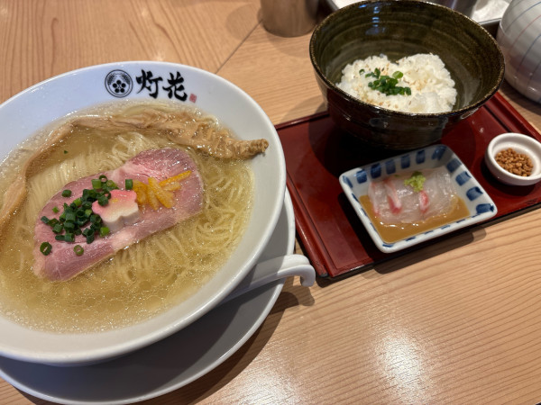 「鯛塩そば」@鯛塩そば灯花 本店の写真
