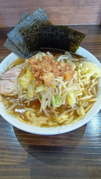 「らーめん+チーズ×2+のり」@ぶたけん。3rdの写真