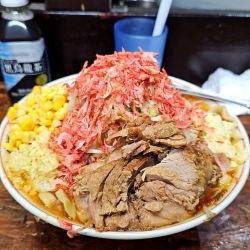 【限定】味噌らーめん🌋 大盛り 干しえび