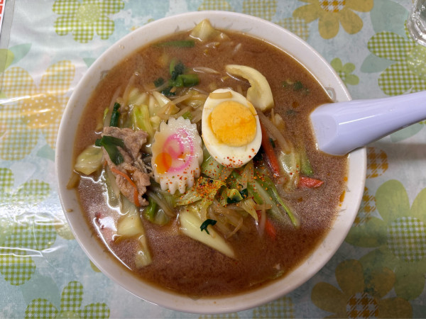 「味噌タンメン」@たまや食堂の写真