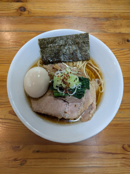 「［限定］鶏と豚の香味醤油らーめん」@アメノオトの写真