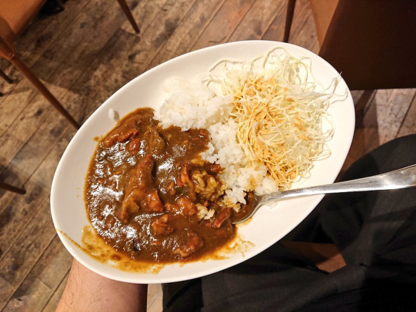 「牛すじカレー」@Garden Cafe＆Liveの写真