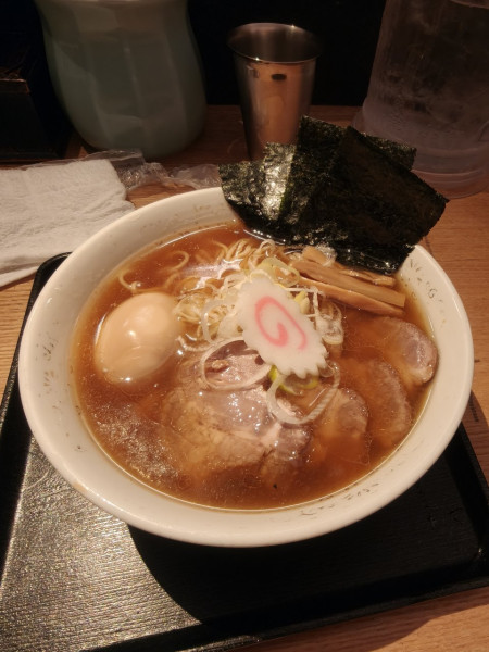 「特製中華そば」@中華そば 勝本の写真