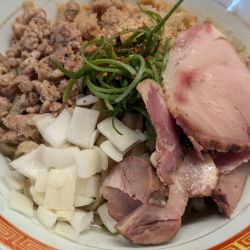 限定燻製脂のまぜそば