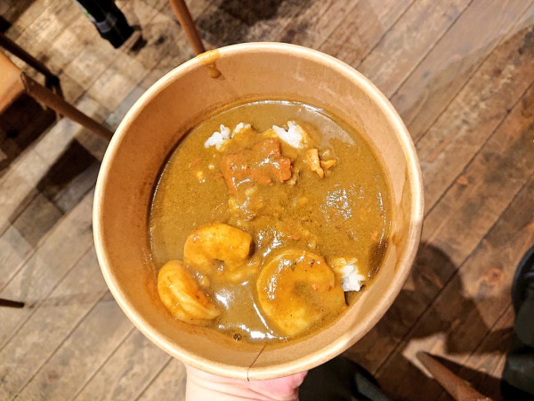 「エビのカレー」@Garden Cafe＆Liveの写真