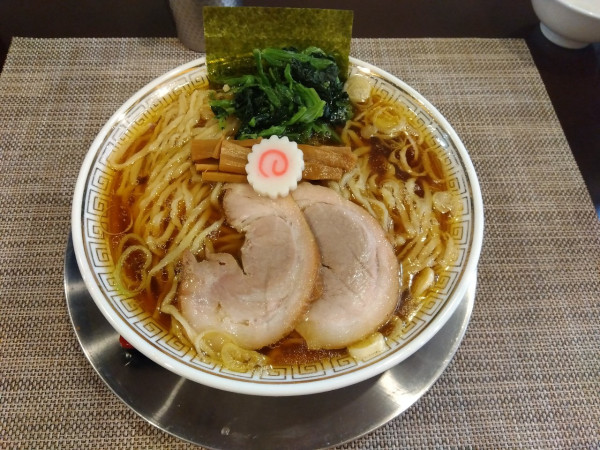 「醤油ラーメン　大盛」@Menpeki Ginger Noodles（麺壁生姜麺）の写真