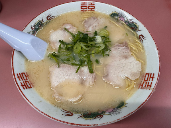 「ラーメン　650円」@ふじやの写真