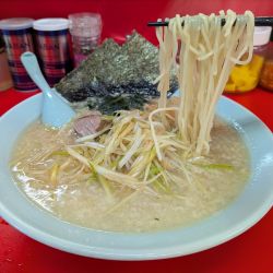 ネギラーメン 半麺