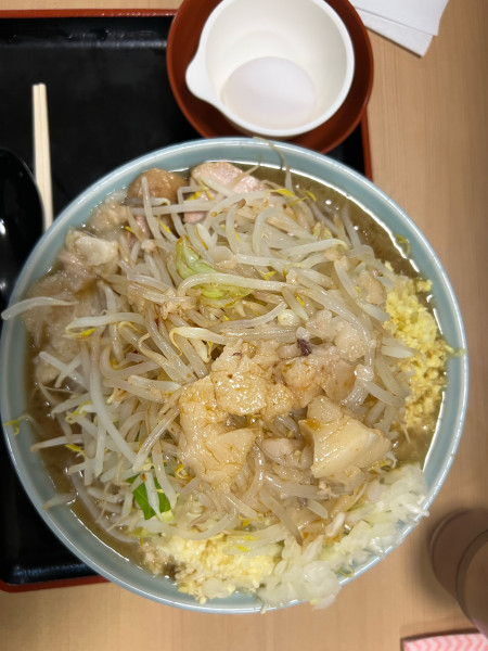 「ラーメン大全マシ生卵」@らーめん 蓮の写真