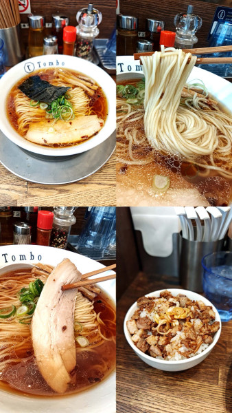 「『醤油の旨味ソバ+ブタめし(￥1200+400)』」@Tomboの写真