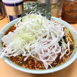 地獄チャーシュー極上級1200円海苔100円ワカメ100円