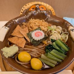 たぬきそば（温：890円）