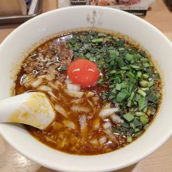 味噌辛ニラそば＋替玉