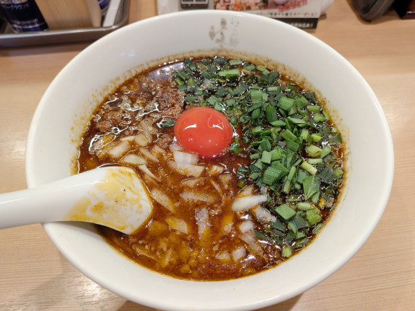 「味噌辛ニラそば＋替玉」@らぁ麺 はやし田 武蔵小杉店の写真