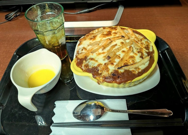「ギガチーズ焼きカレー(チーズ3倍)」@快活CLUB 徳島大学前店の写真