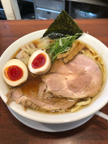 「特製中華蕎麦（醤油）」@中華そば 千乃鶏の写真