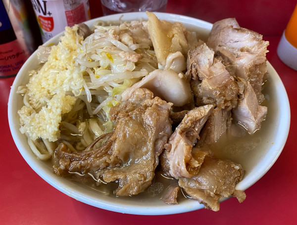 「小豚Ｗ」@ラーメン二郎 三田本店の写真