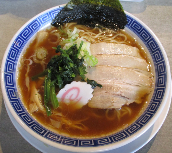 「生姜醤油ラーメン　930円」@新潟雪国ラーメンなおじ 幡ヶ谷店の写真