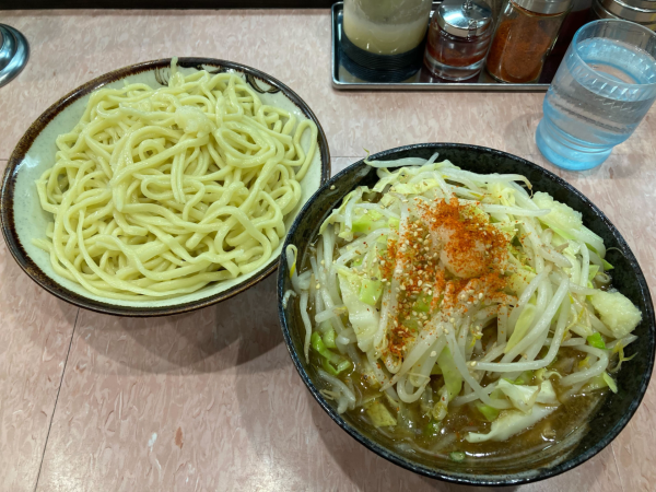「もり野菜1100円」@所沢大勝軒の写真