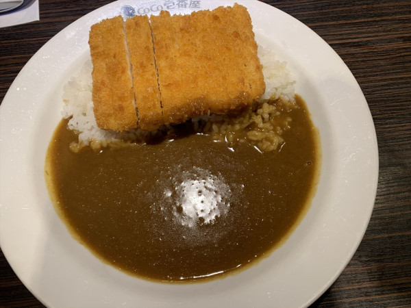「チキンカツカレー（ライス２００ｇ）」@カレーハウスCoCo壱番屋 JR亀戸駅東口店の写真