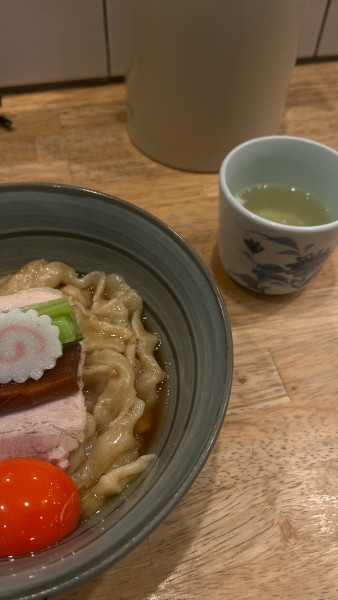 「油そば 出汁スープ付き」@だしと麺 遊泳の写真