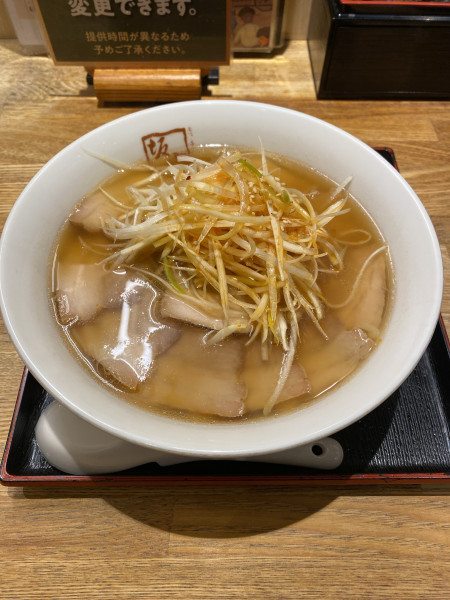 「ねぎ焼豚ラーメン」@喜多方ラーメン 坂内 石川町店の写真