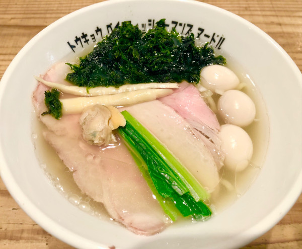 「特製塩らぁ麺1,200円」@Tokyo Bay Fisherman's noodleの写真