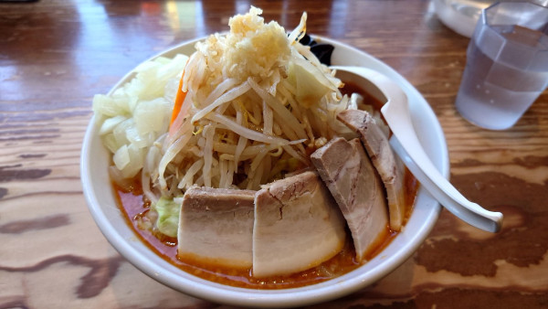 「味噌ラーメン」@ら〜めん ぽっぽっ屋 晴海トリトン店の写真