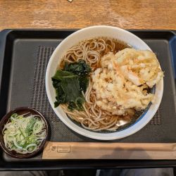 里芋のかき揚げそば