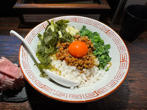 「台湾まぜそば+豚チャーシュー増し」@らぁめん小池の写真