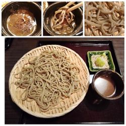 胡麻汁そば　¥1050